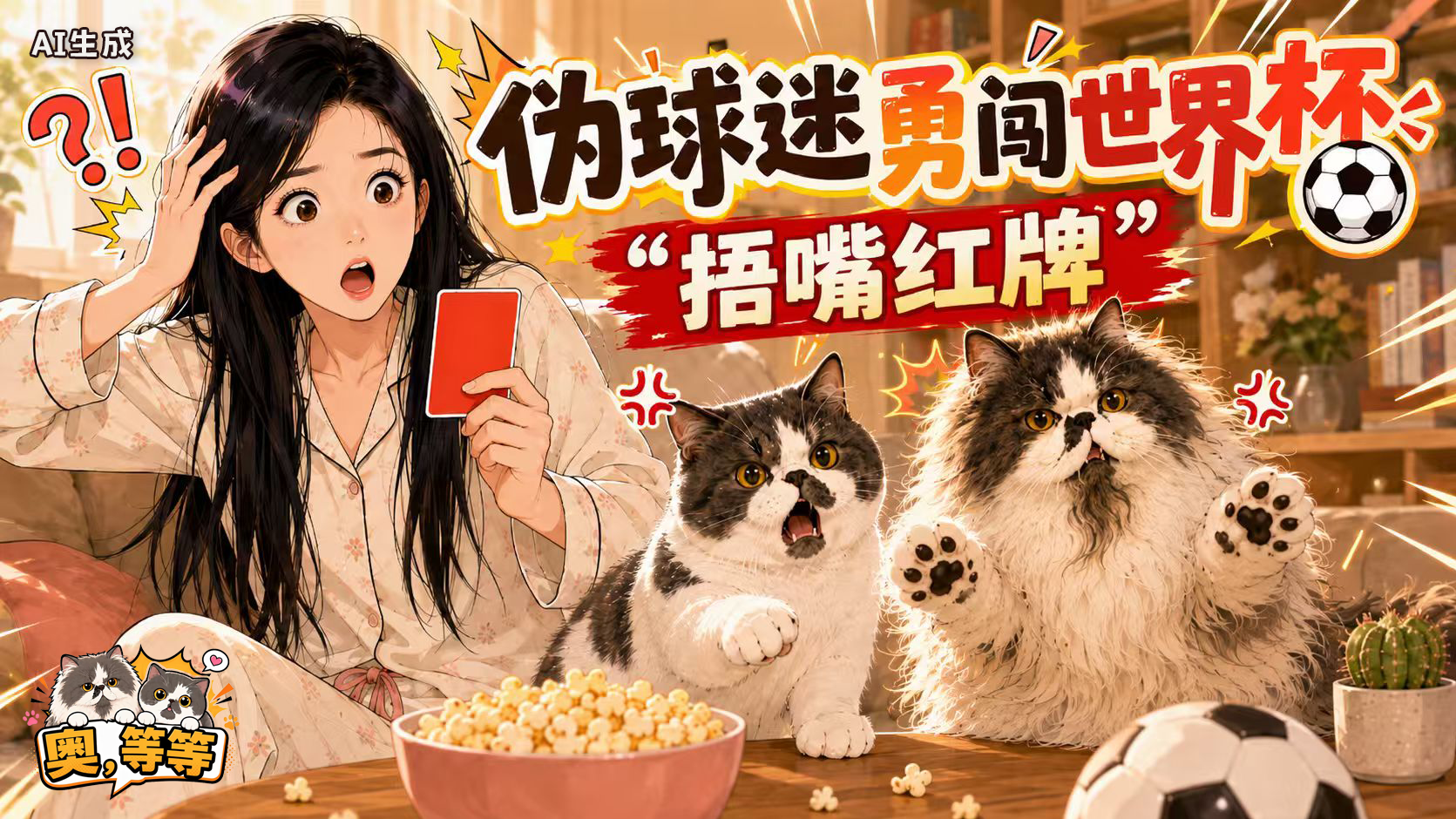 伪球迷勇闯世界杯：“捂嘴红牌”