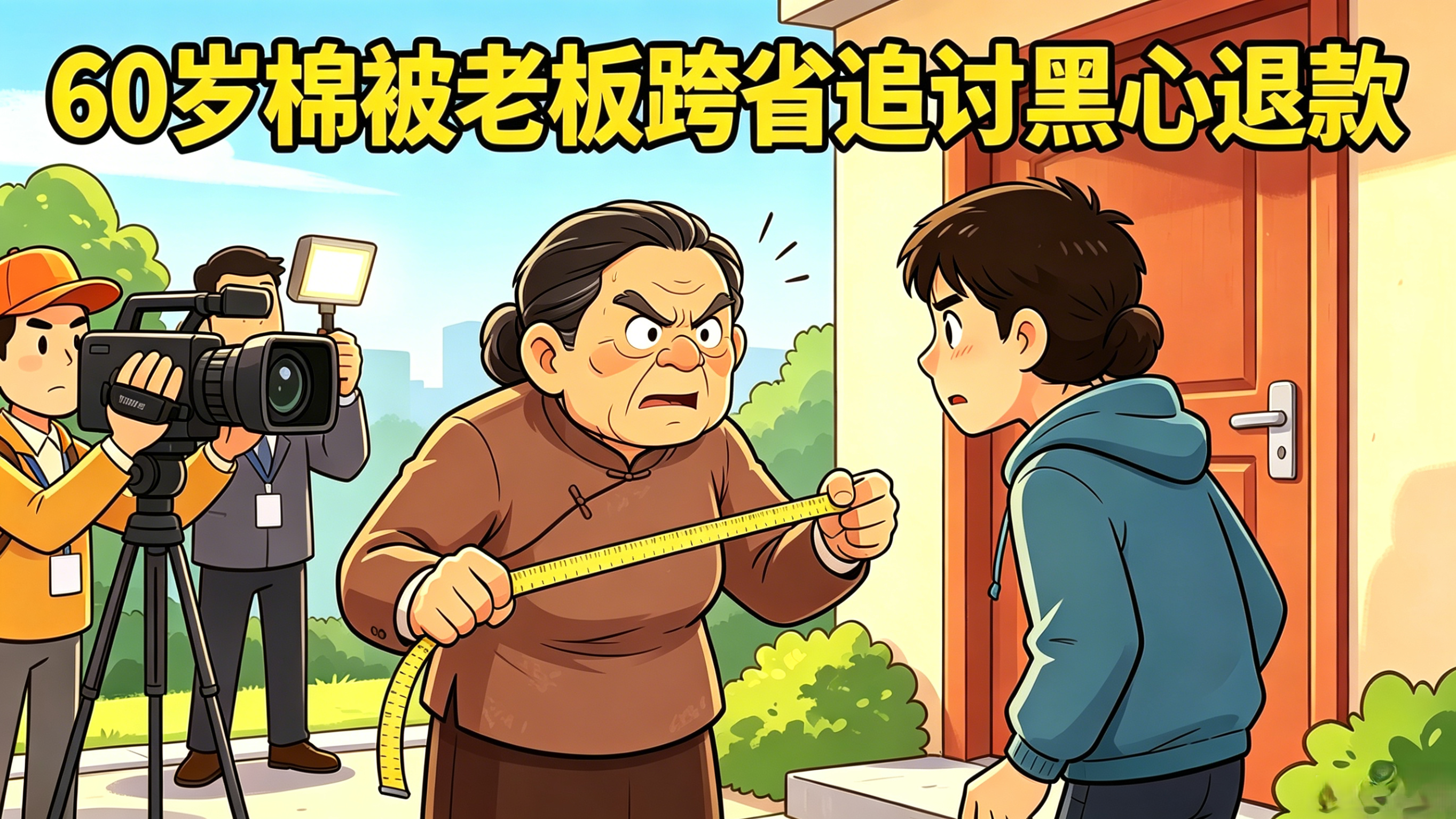 60岁棉被老板跨省追讨黑心退款 60岁棉被老板跨省追讨黑心退款