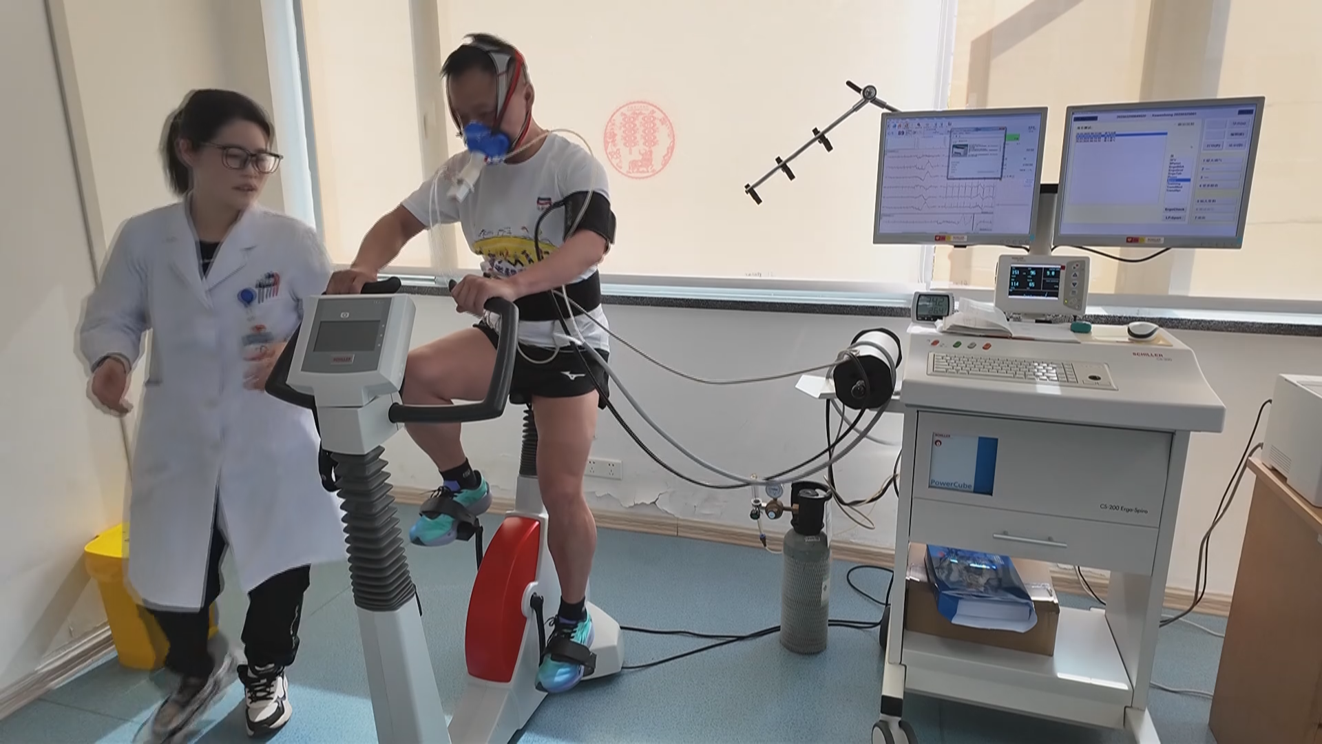 无锡:跑马季防“跑崩” 先做个心肺测试 无锡:跑马季防“跑崩” 先做个心肺测试