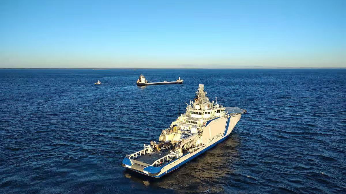 海底电缆受损 芬兰扣押一艘嫌疑货船 海底电缆受损 芬兰扣押一艘嫌疑货船