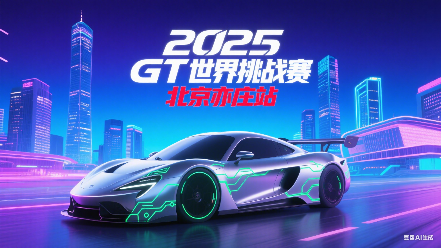 2025GT世界挑战赛北京亦庄站10月启幕