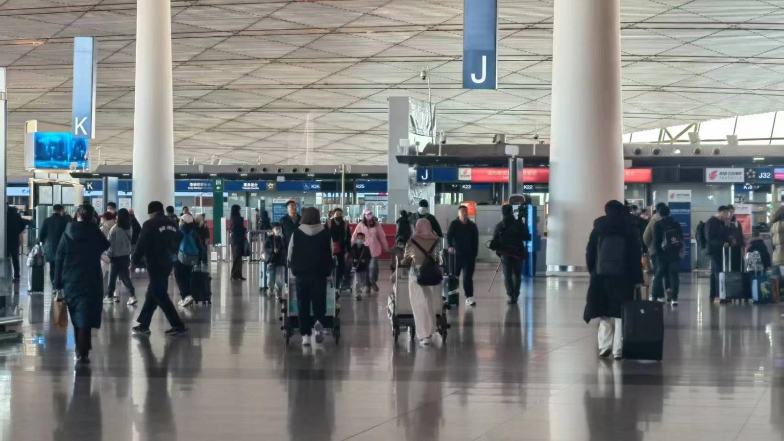 首都机场2025年春运圆满结束 共运送旅客777.16万人次
