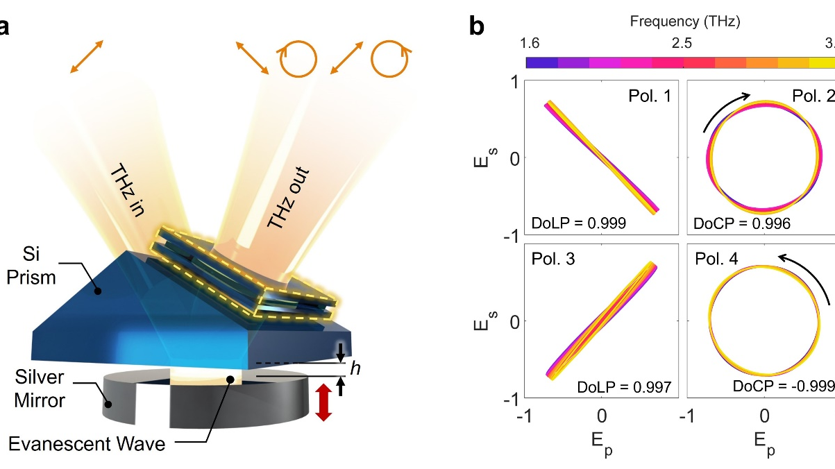 为 6G 通信铺路 科学家攻克太赫兹偏振调控难关 为 6G 通信铺路 科学家攻克太赫兹偏振调控难关