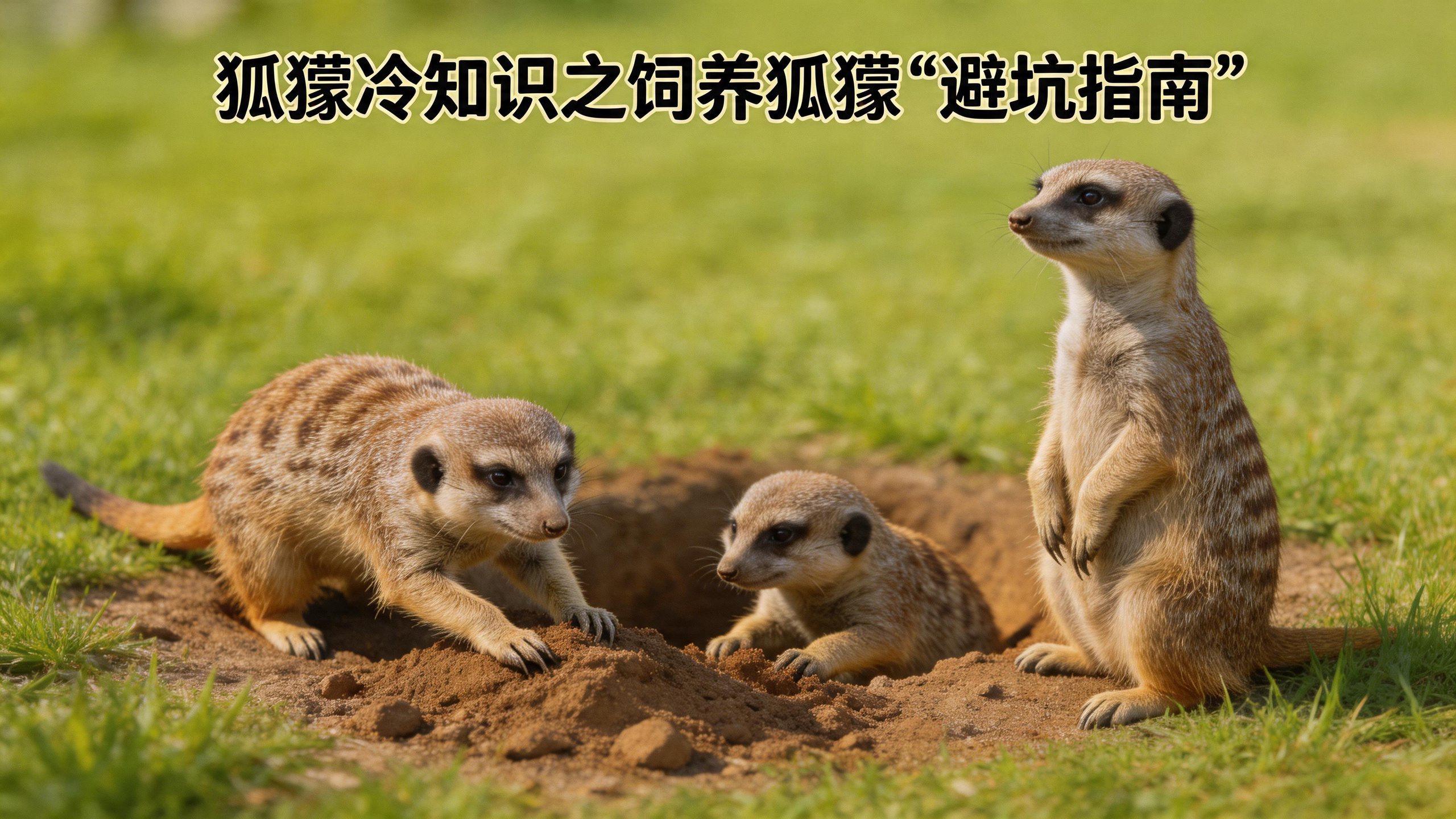 狐獴冷知识之狐獴“避坑指南” 狐獴冷知识之狐獴“避坑指南”