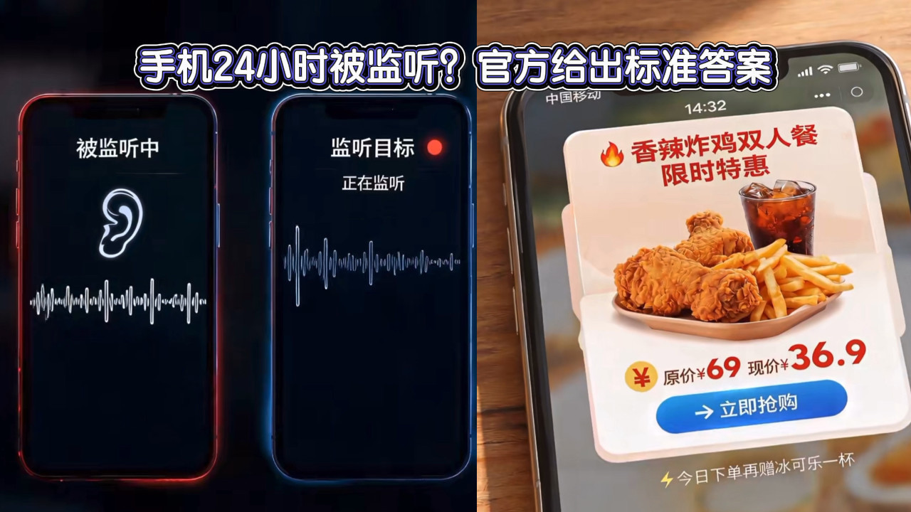手机24小时被监听？官方给出标准答案