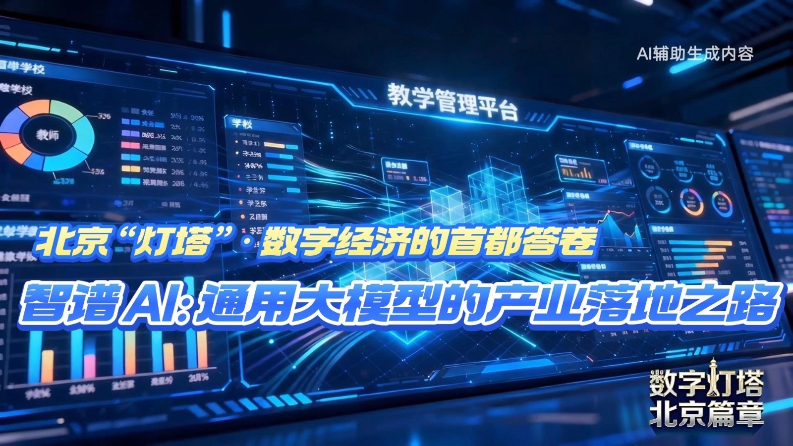 【北京“灯塔”· 数字经济的首都答卷】智谱 AI：通用大模型的产业落地之路