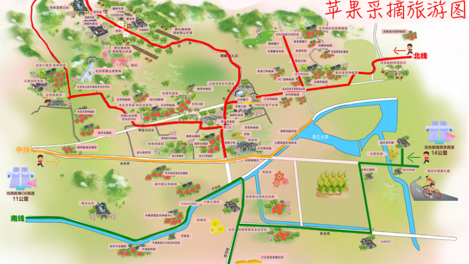 助力乡村旅游再升级!昌平区崔村镇全域苹果采摘旅游图发布 助力乡村旅游再升级!昌平区崔村镇全域苹果采摘旅游图发布