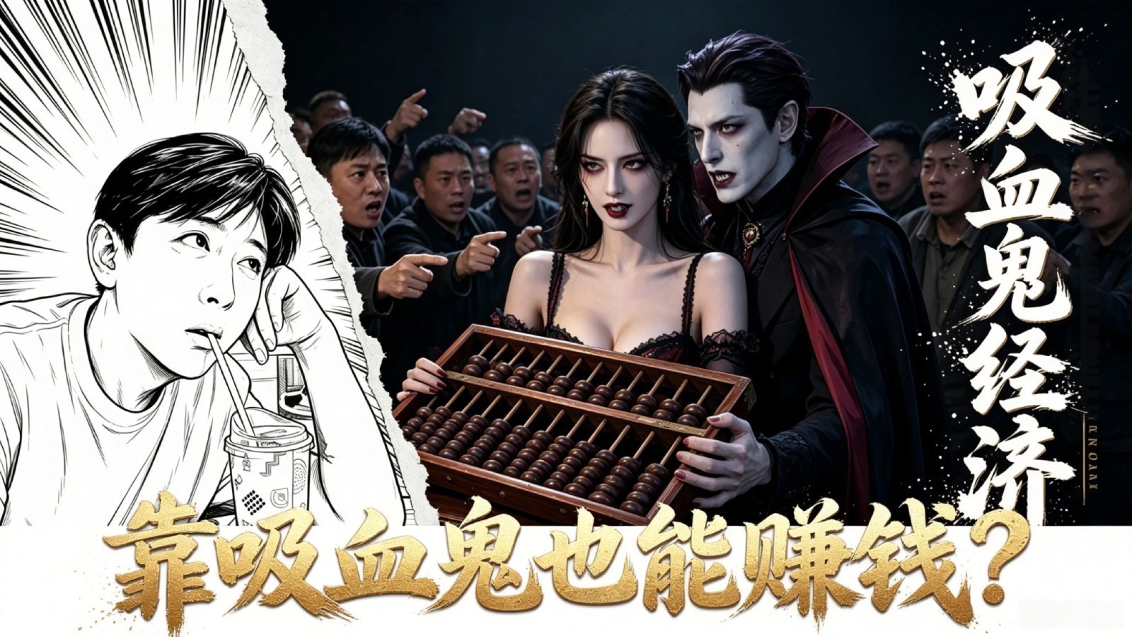 谁在靠吸血鬼挣钱？一一吸血鬼经济终篇