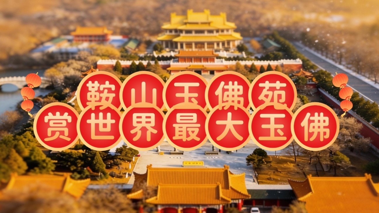 鞍山玉佛苑赏世界最大玉佛