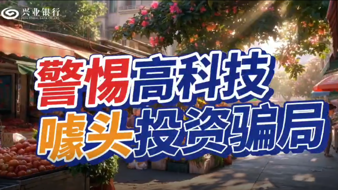 警惕高科技噱头投资骗局！@兴业银行