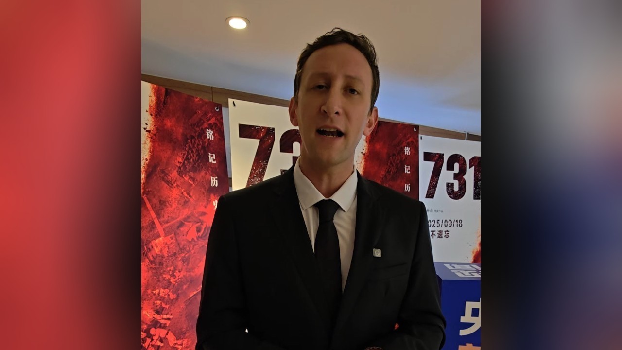 埃文・凯尔现身《731》北京首映礼 希望更多人了解这段历史 走出伤痛
