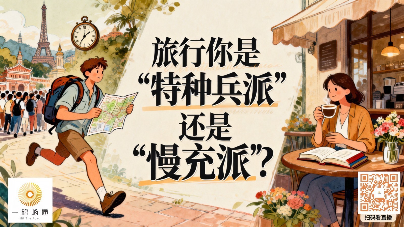 旅行你是“特种兵派”还是“慢充派”? 旅行你是“特种兵派”还是“慢充派”?