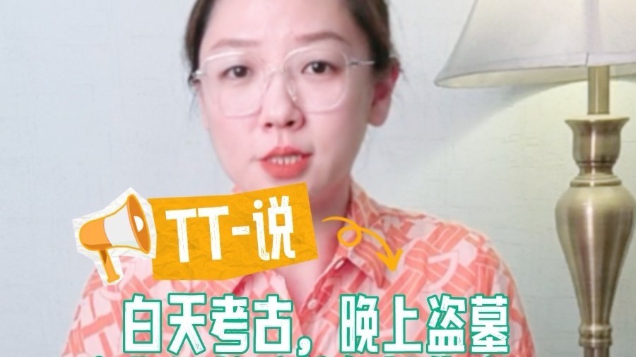 TT-说：白天考古，晚上盗墓 文物保护防线何以失守？