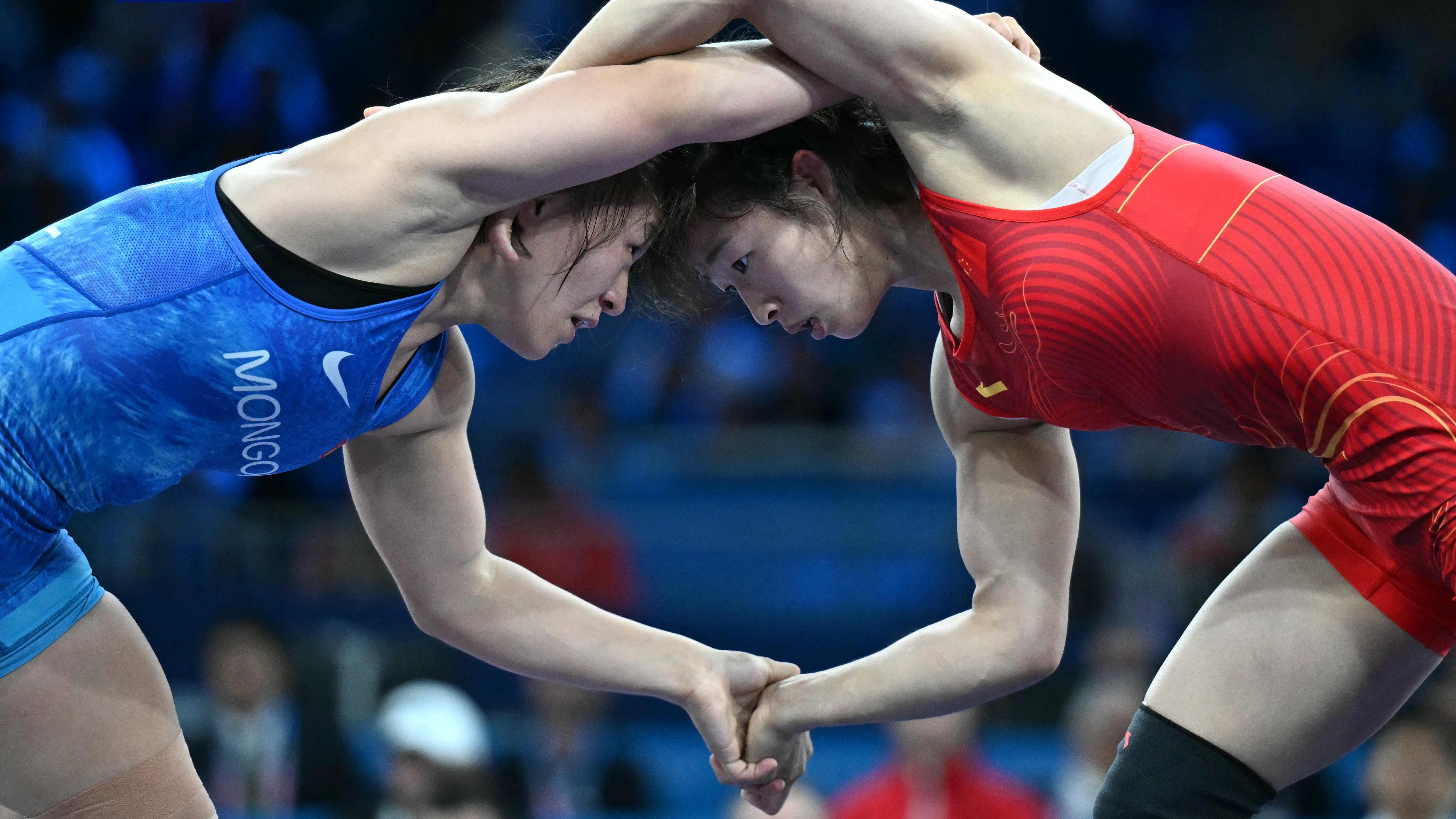 冯紫琪获得巴黎奥运会摔跤女子自由式50公斤级铜牌 冯紫琪获得巴黎奥运会摔跤女子自由式50公斤级铜牌