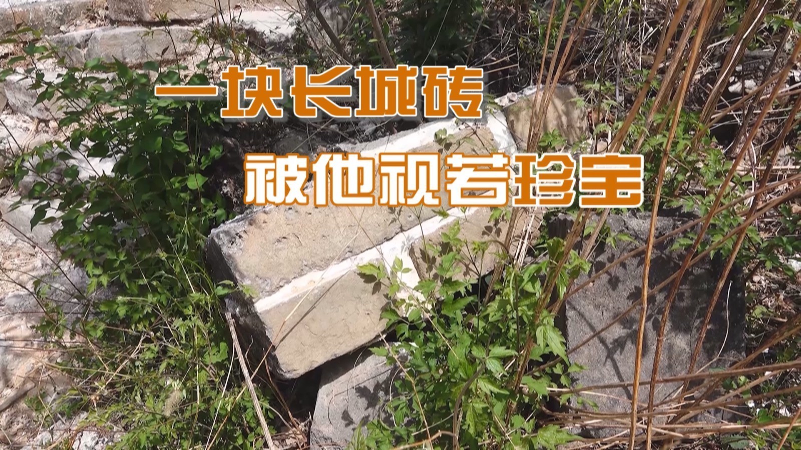 一块普通长城砖，为何被他视若珍宝？