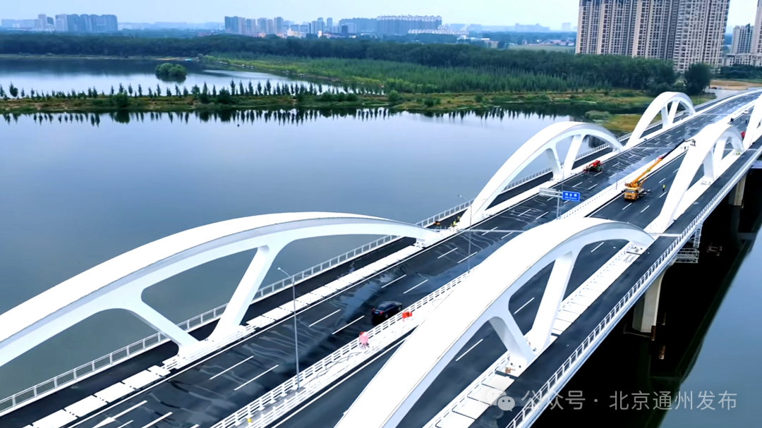 明天通车!厂通路潮白河大桥 大厂到北京城市副中心距离缩短为5公里! 明天通车!厂通路潮白河大桥 大厂到北京城市副中心距离缩短为5公里!