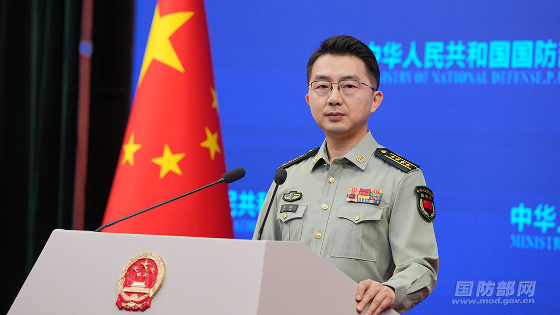 国防部:愿与美方共同推动两军关系沿着稳定正向轨道行稳致远 国防部:愿与美方共同推动两军关系沿着稳定正向轨道行稳致远