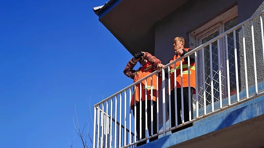 新春走基层丨“北极乡”瞭望塔上的“兄弟哨”