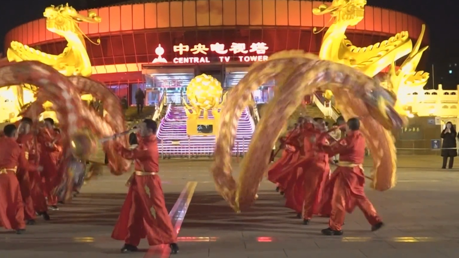 中央广播电视塔闪耀六大光影篇章