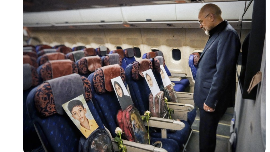 伊朗代表团飞机上,放着这些孩子的照片…… 伊朗代表团飞机上,放着这些孩子的照片……