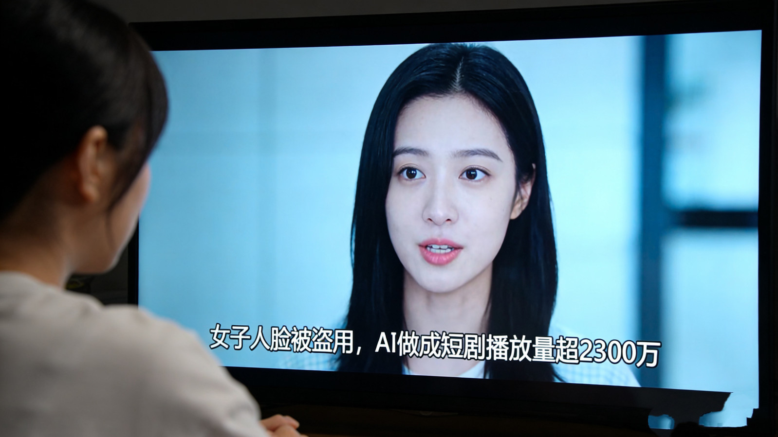 女子人脸被盗用，AI做成短剧播放量超2300万