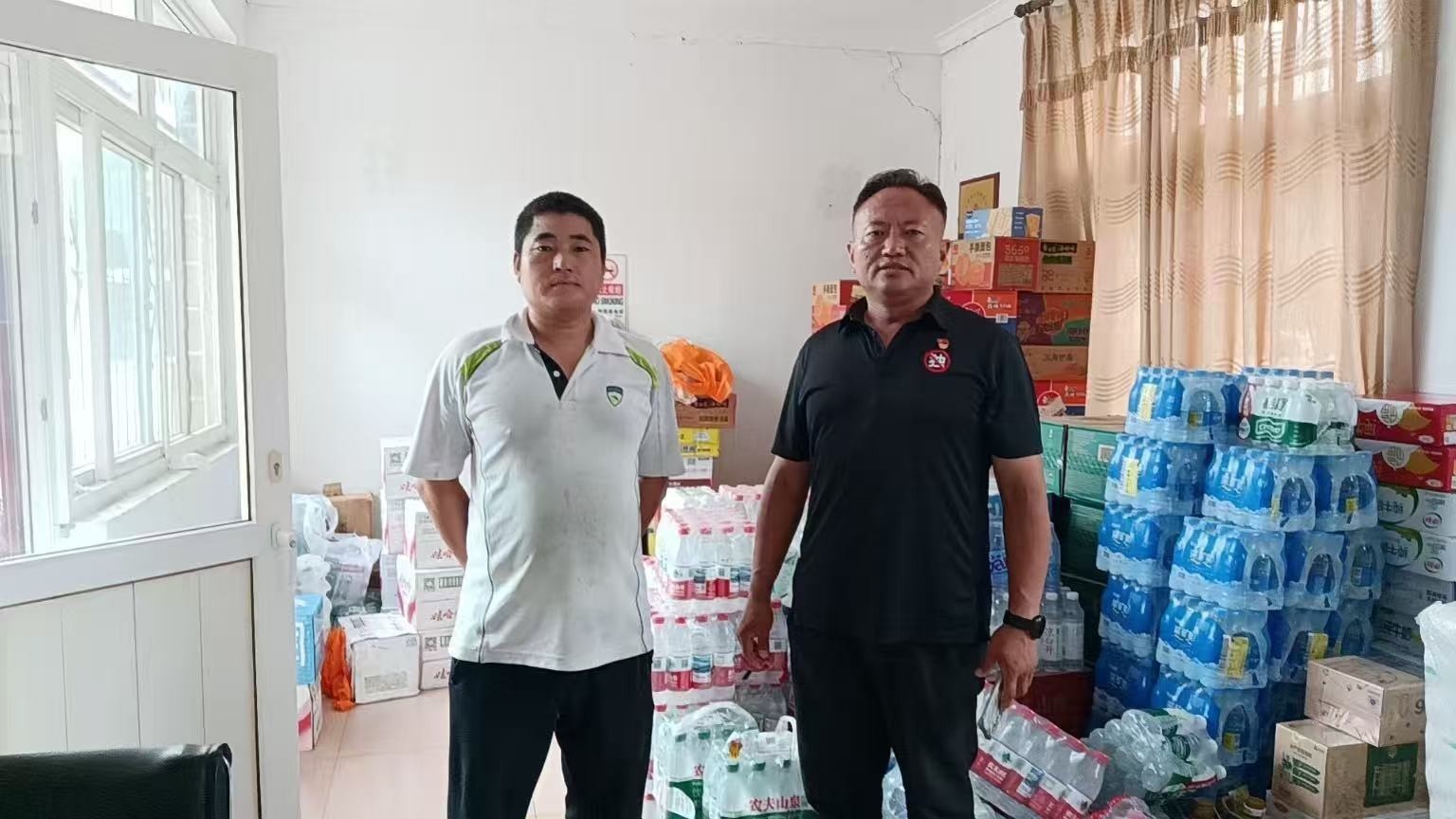 来自昌平的物资已送到密云，爱心名单来了