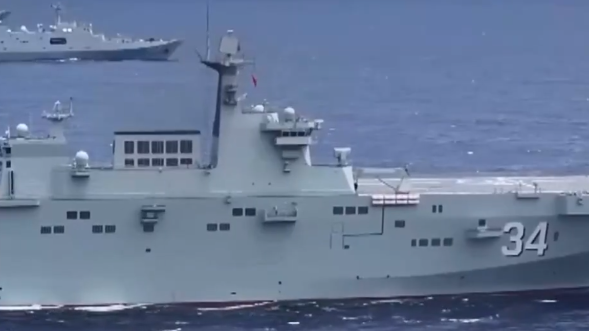 湖北舰到底有多大？近距离带你感受