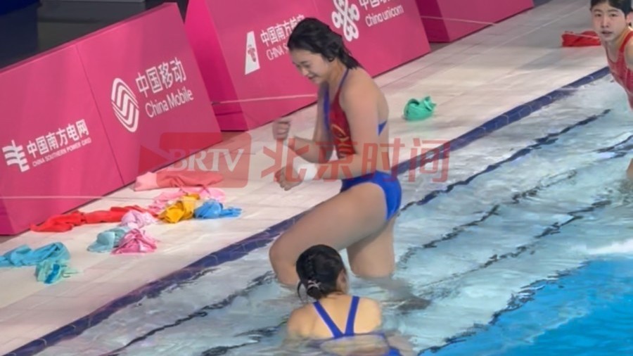 全红婵王伟莹今日再战女子双人10米台! 全红婵王伟莹今日再战女子双人10米台!