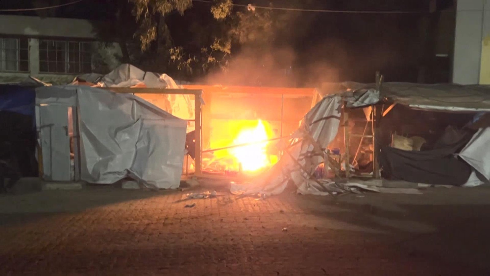 以军空袭加沙地带媒体帐篷 一名记者死亡