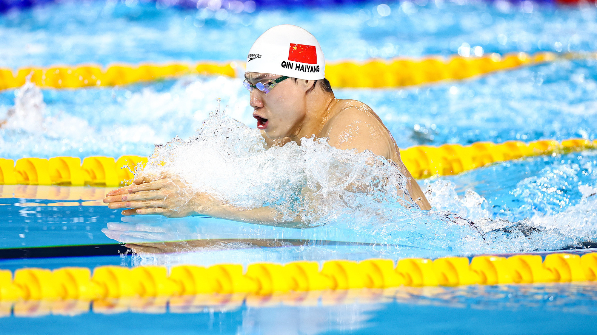 个人第二金!覃海洋夺得世锦赛男子200米蛙泳冠军 个人第二金!覃海洋夺得世锦赛男子200米蛙泳冠军