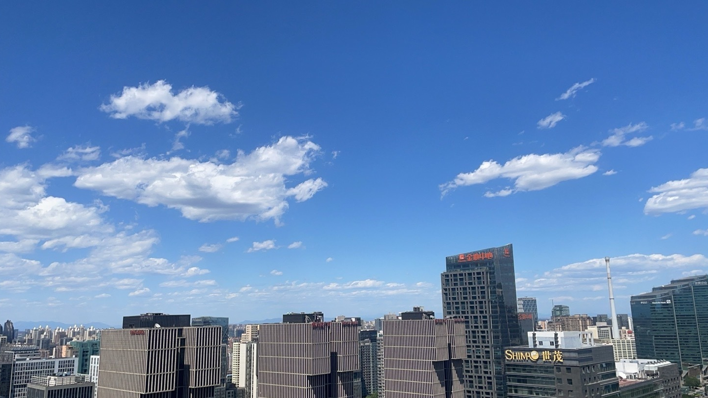 壮观!北京的蓝天白云美景来了 壮观!北京的蓝天白云美景来了