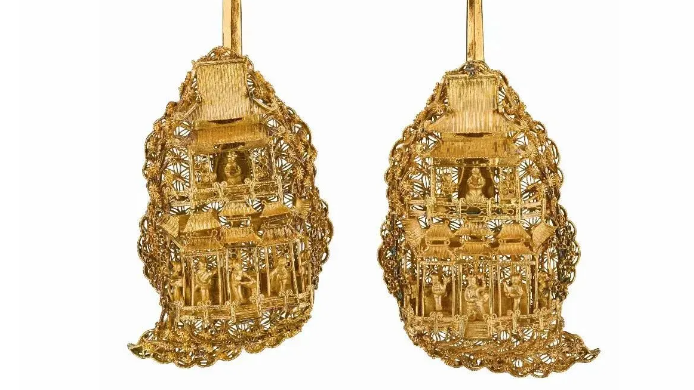 亭台楼阁“戴”头上,大明女子的发间风华 亭台楼阁“戴”头上,大明女子的发间风华