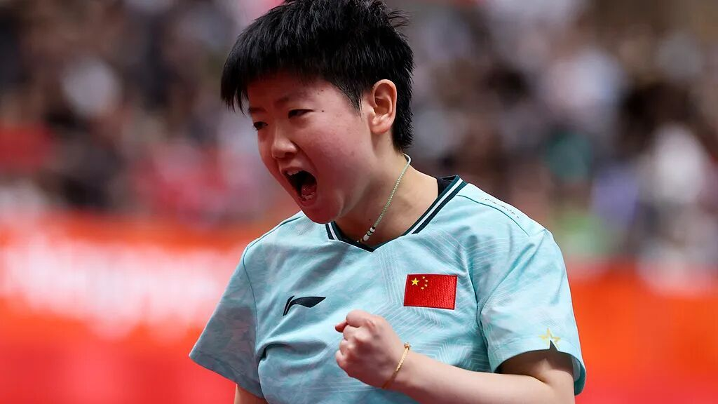 孙颖莎,记大功 孙颖莎,记大功