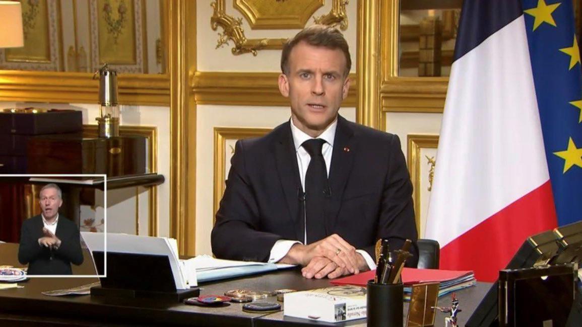 马克龙:法国“戴高乐”号航母将部署在地中海 马克龙:法国“戴高乐”号航母将部署在地中海