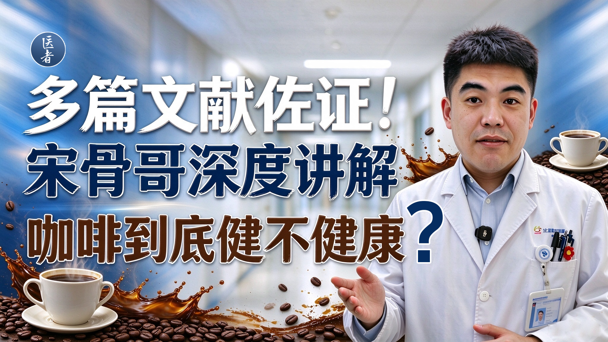 医者｜多篇文献佐证！宋骨哥深度讲解 咖啡到底健不健康？