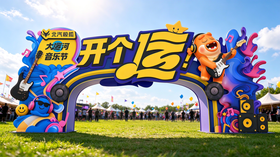 倒计时5天｜舞台、市集、美食全部就位！等你赴约