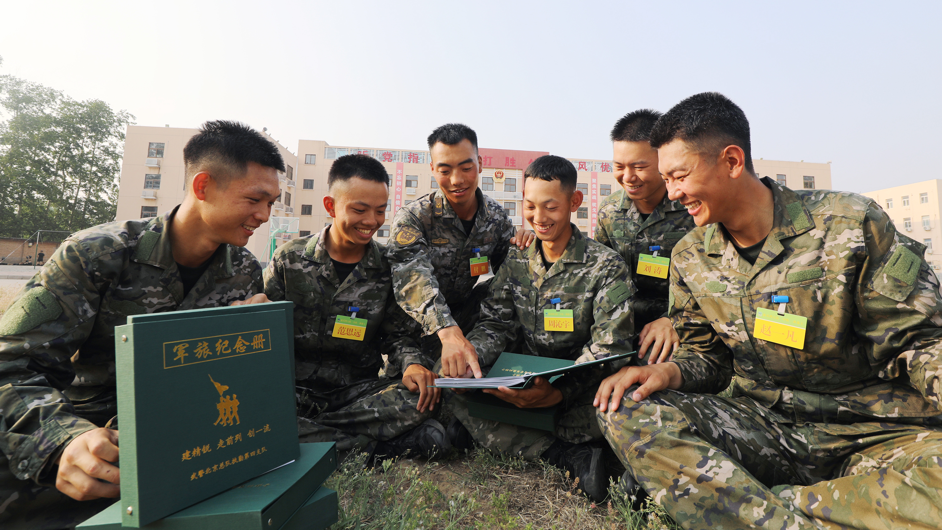 新兵的军旅成长相册太暖心